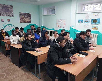 Students of Russian language courses visited Saratov Cathedral Mosque