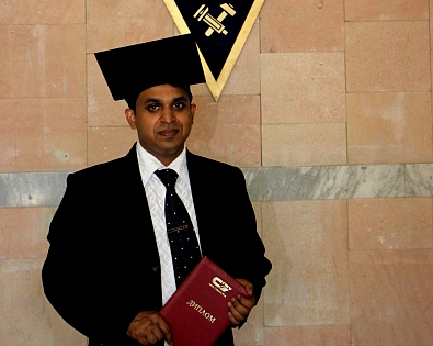 SSTU graduate told about studying at Master Degree