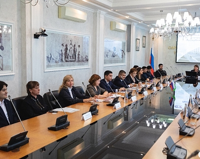 Delegation from the Republic of Uzbekistan met with representatives of Saratov's leading universities at Saratov State Technical University