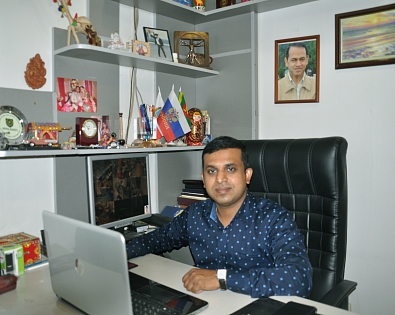 Apurba Debnath – SSTU graduate and founder of the printing house