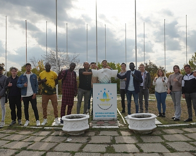 Foreign students of SSTU visited Victory Park