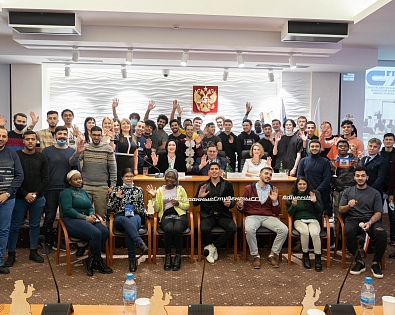 On 27 December 2021, Yuri Gagarin State Technical University of Saratov hosted the opening of the Foreign Students Association